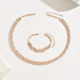 Aurora™ | Ensemble de collier et bracelet fait main