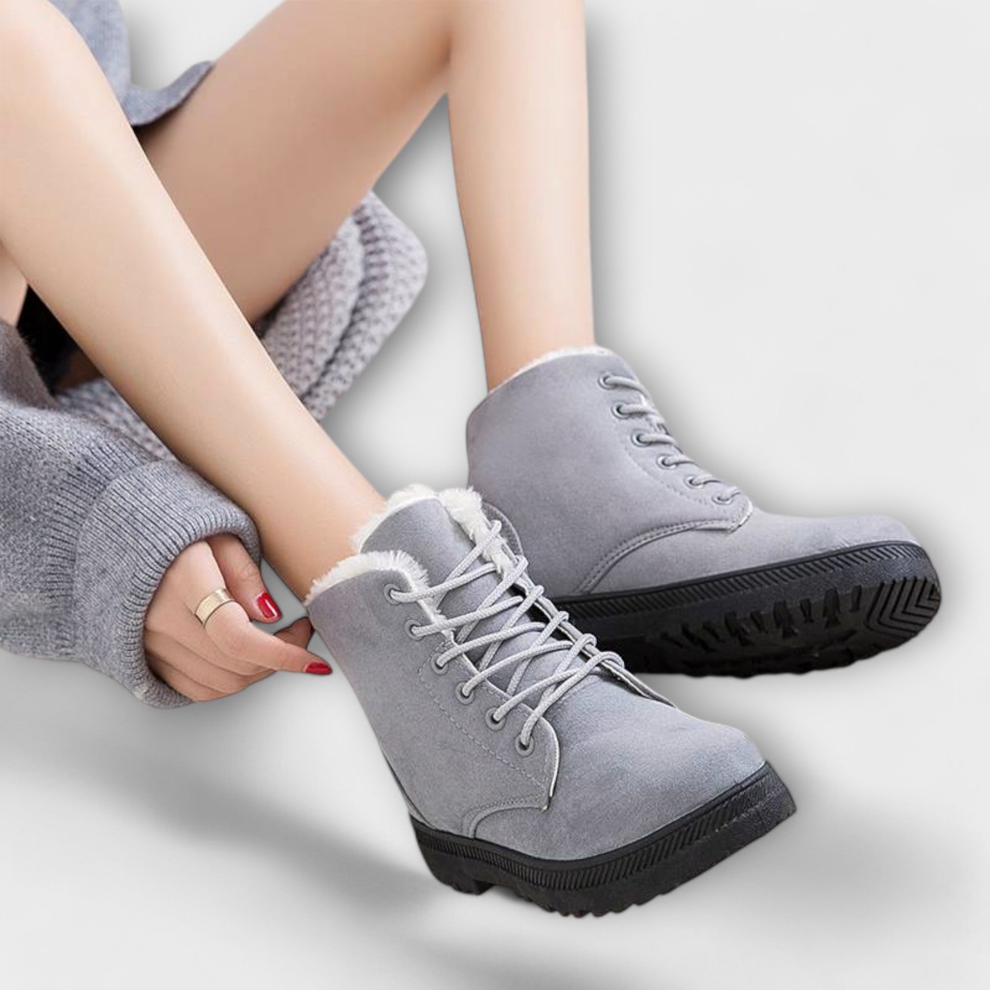 Carolina | Bottes d'hiver avec doublure en polaire douce