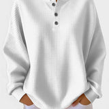 Rosa™ | Pull en Gaufre Confortable et Élégant