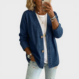 Clara™ | Manteau en Jean Élégant