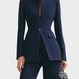 Miriam™ | Ensemble Blazer et Pantalon Élégant