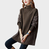 Sarah™ | Pull Oversized Col Montant