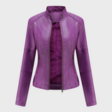 Verónica™ | Veste en cuir décontractée