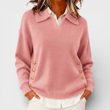 Cayetana™ | Pull avec Détails de Bouton