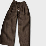 Ángeles™ | Pantalons larges en coton et lin