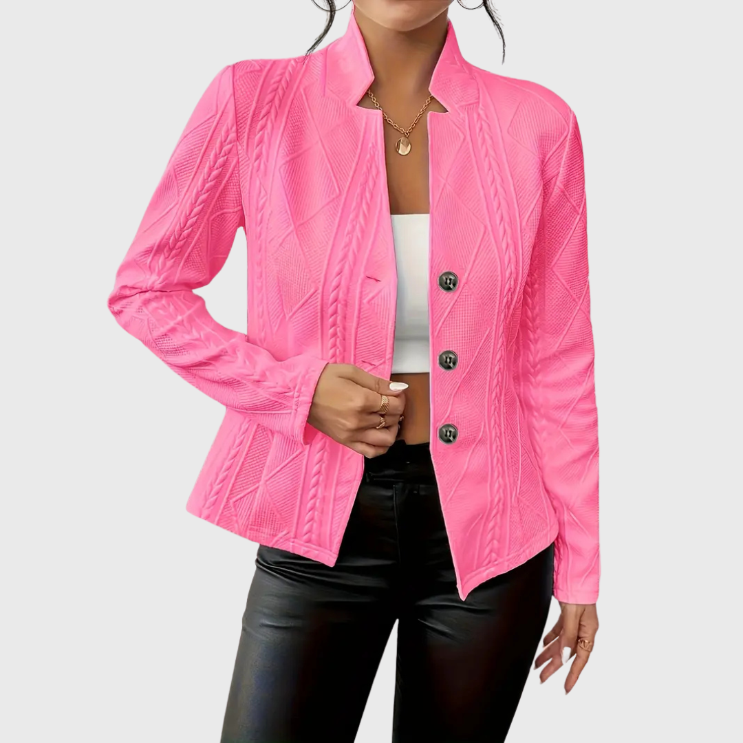 Miranda™ | Blazer avec Détails Élégants