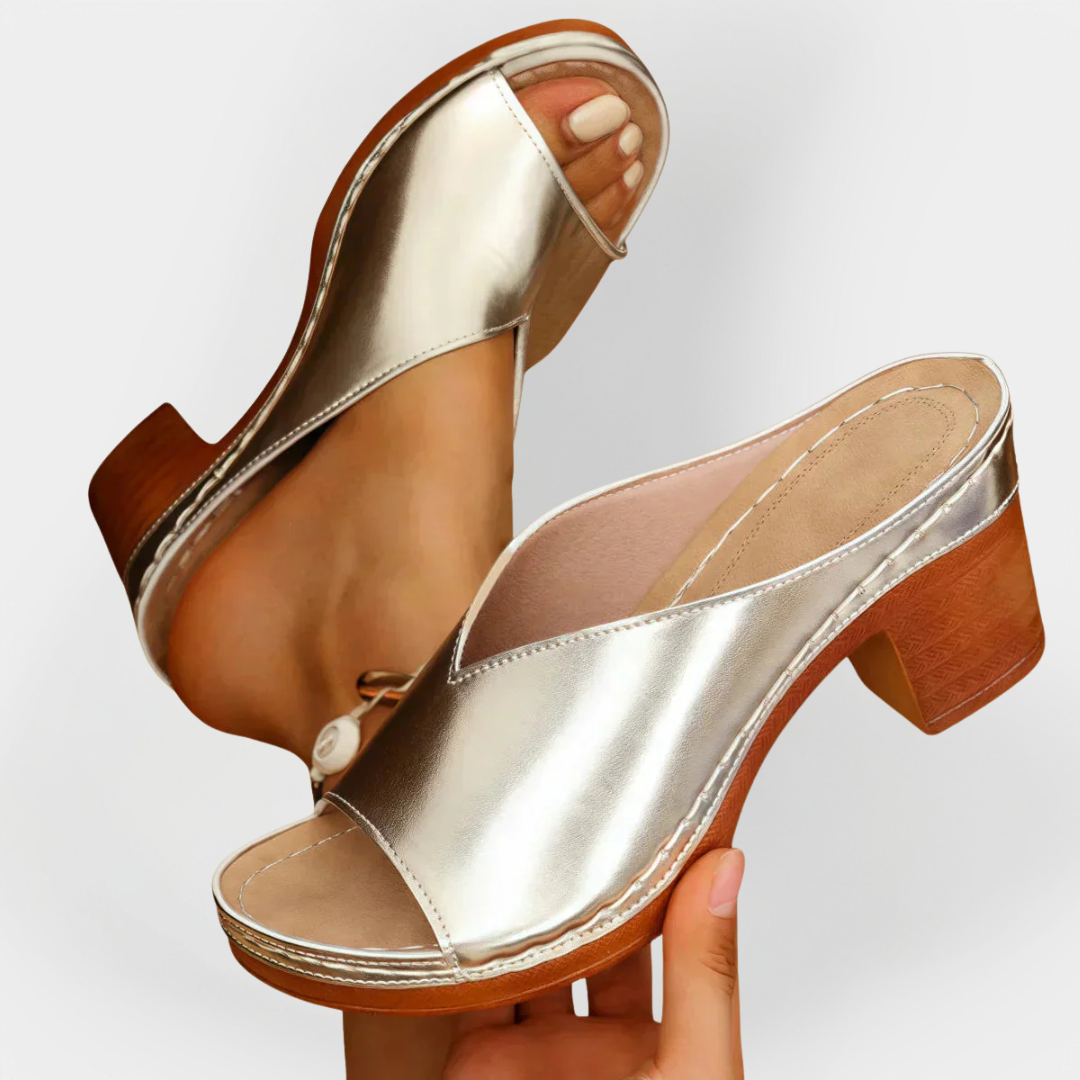 Sandales Orthopédiques avec Talon Large