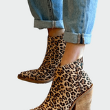 Bottes Élégantes Lucie avec Talon Moderne