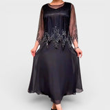 Natalia™ | Robe midi décontractée avec style