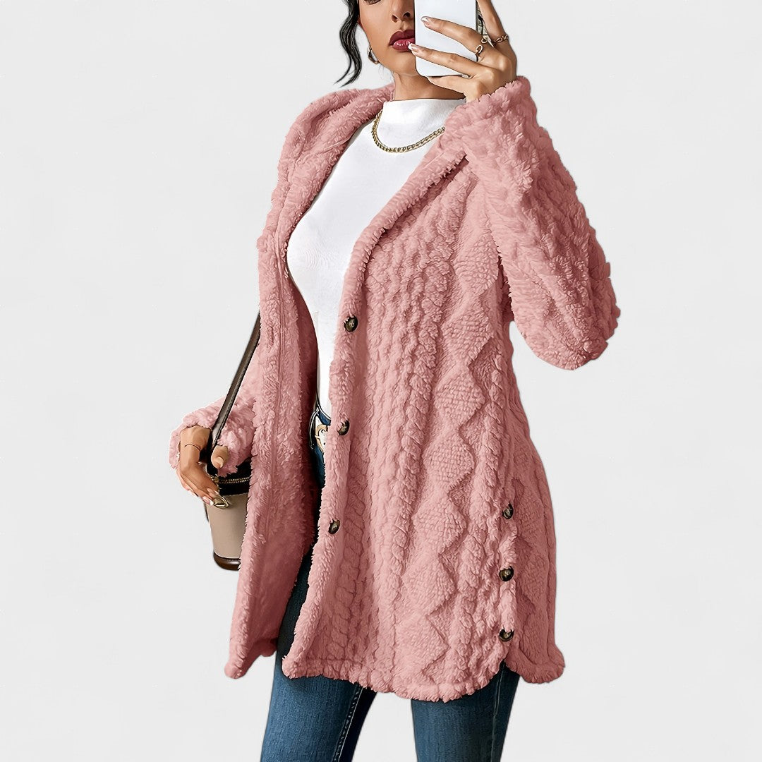 Amalia™ | Cardigan à capuche confortable