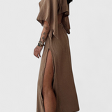 Robe fluide chic intemporelle et magnifique