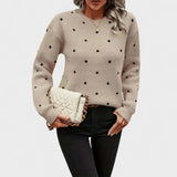 Carolina™ | Pull en tricot à pois