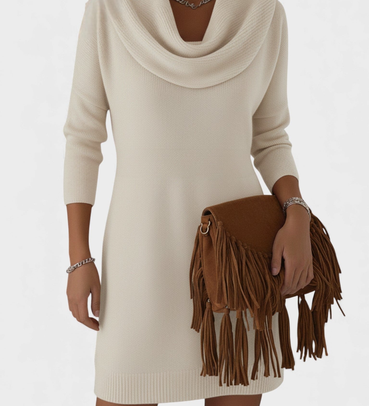 María™ | Robe en Tricot Chaud