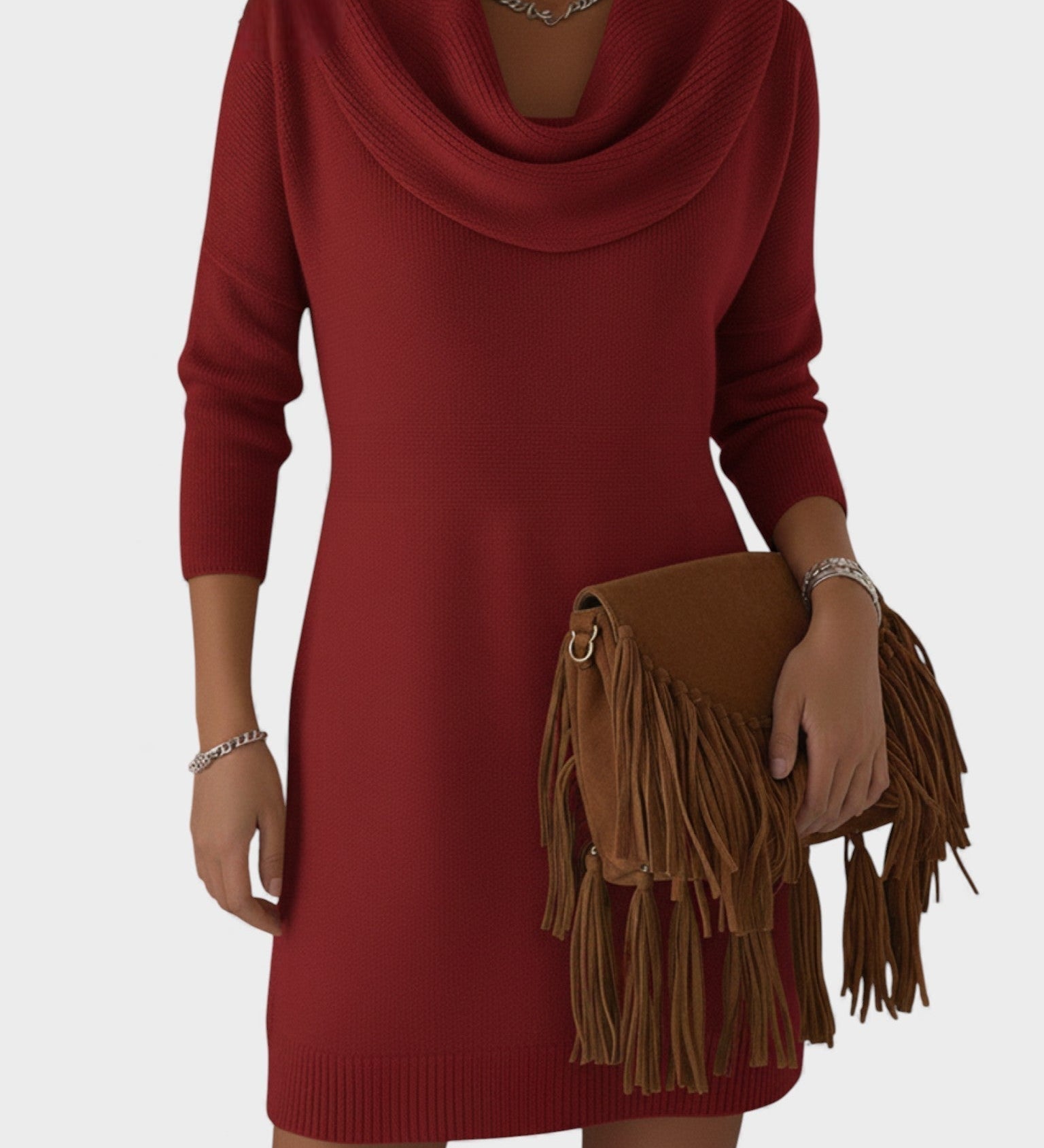 María™ | Robe en Tricot Chaud