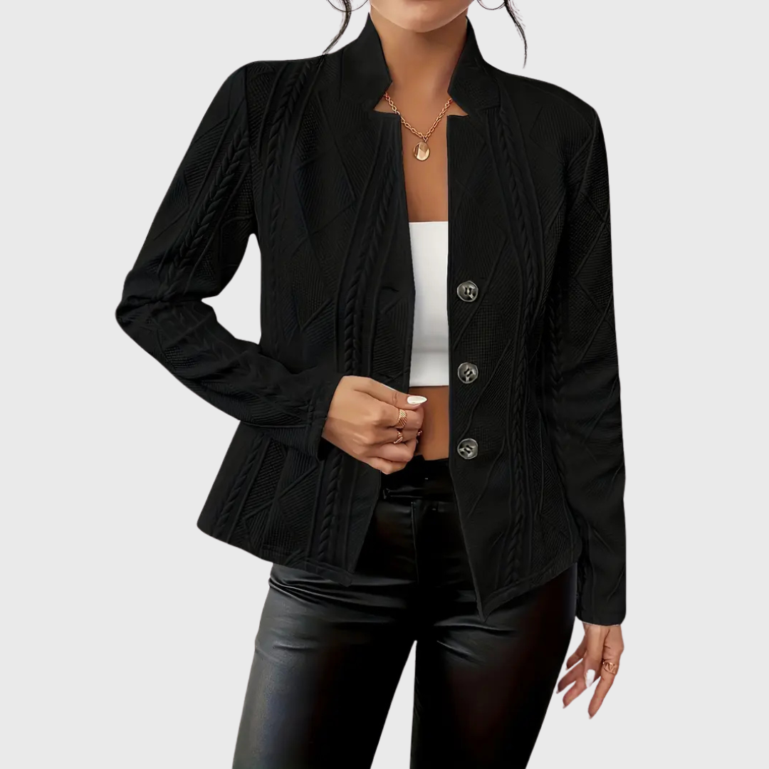 Miranda™ | Blazer avec Détails Élégants