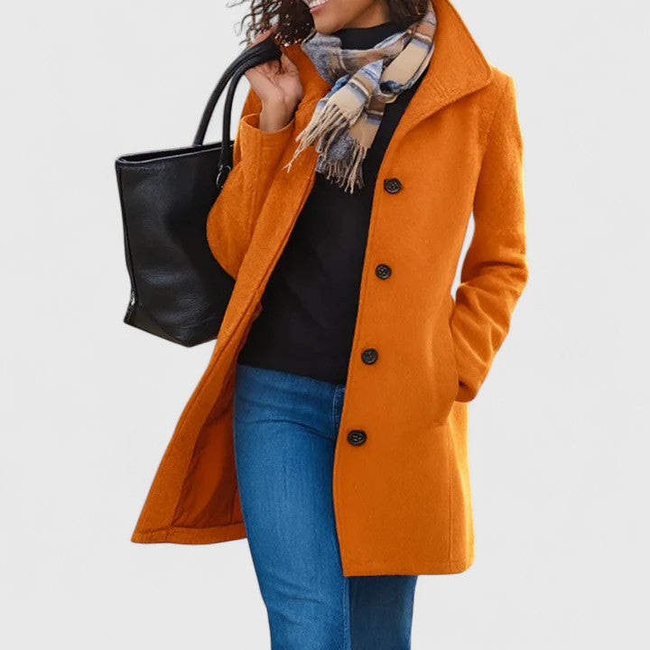 Gloria™ | Manteau en mélange de laine classique