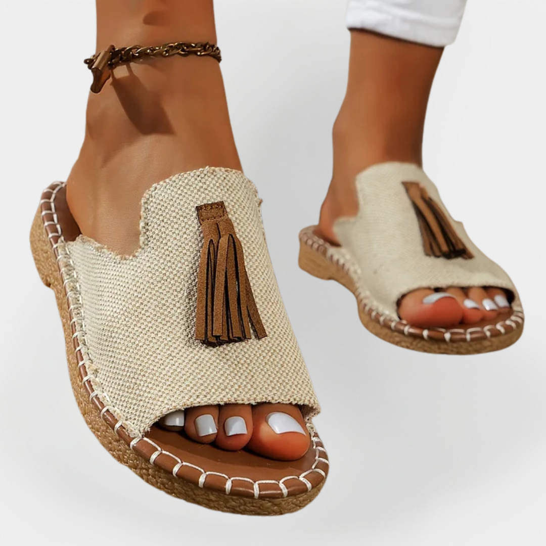 Sandales Artisanales Étonnantes avec Franges
