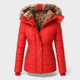 Alba™ | Manteau d'Hiver avec Doublure en Fourrure