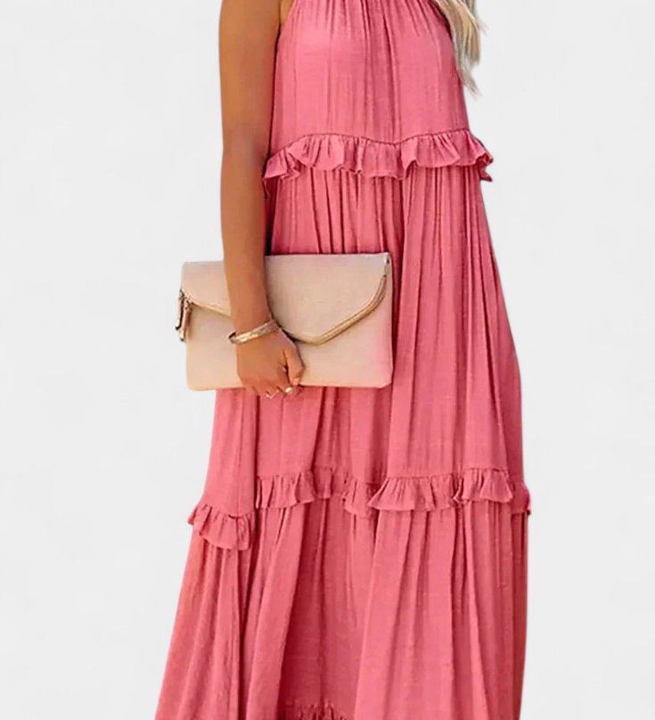 Robe Monica de Confort Intemporel avec Fraîcheur Naturelle