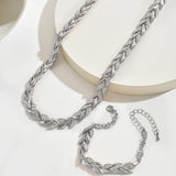 Aurora™ | Ensemble de collier et bracelet fait main