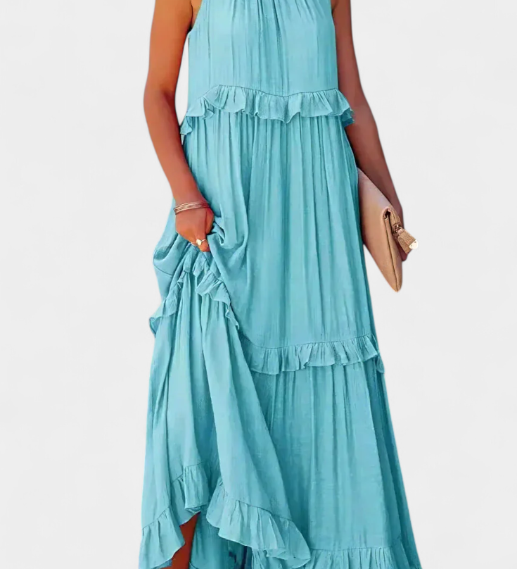 Robe Monica de Confort Intemporel avec Fraîcheur Naturelle
