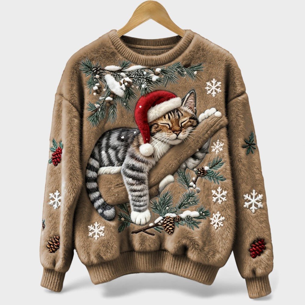 Carolina™ | Pull de Noël pour chat