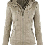 Leandra - Veste en cuir