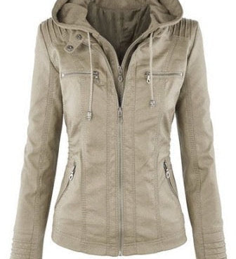 Leandra - Veste en cuir