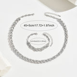 Aurora™ | Ensemble de collier et bracelet fait main