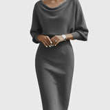 Celia™ | Robe Midi Luxueuse