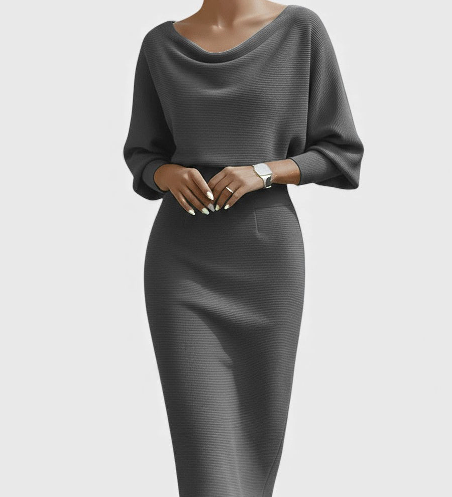 Celia™ | Robe Midi Luxueuse