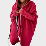 Marcela™ | Cardigan Tricoté à Capuche Oversize