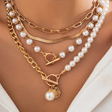 Collier de Perles Superposées