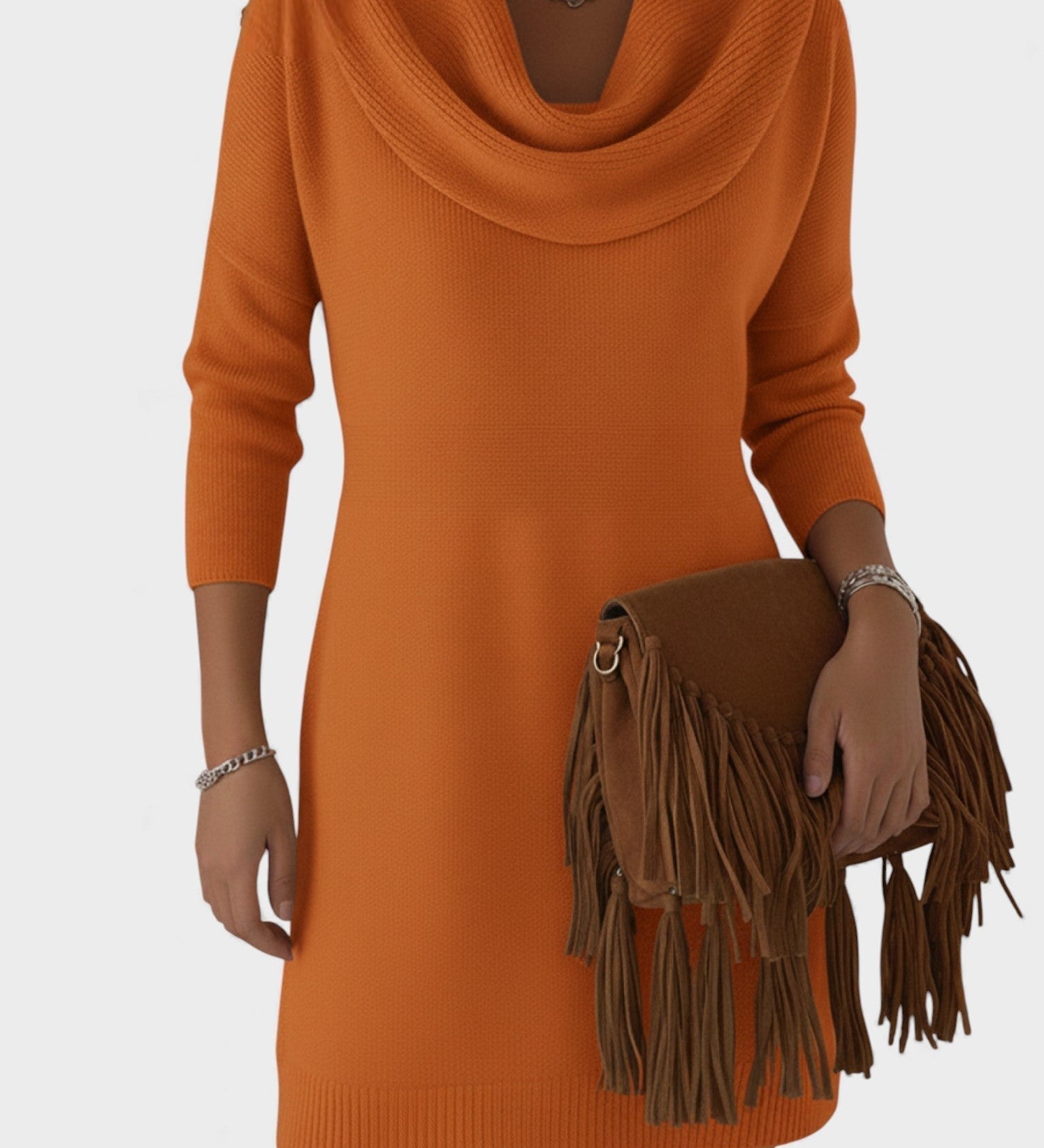 María™ | Robe en Tricot Chaud