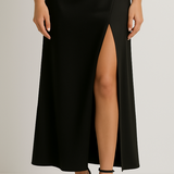 Robe V-Neck Elina Fluide