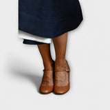Chaussures Mary Jane Magdaléna Élégantes avec Rembourrage Luxueux