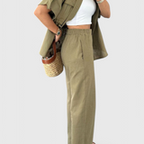 Ensemble Chemise et Pantalon Lani Détendu