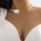 Colliers en Perles Métalliques