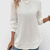 Ana™ | T-Shirt Basique à Manches Longues Essentiel