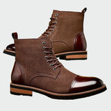 Álvaro | Bottes Oxford en Cuir Élégantes pour Hommes