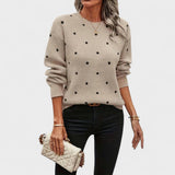 Carolina™ | Pull en tricot à pois