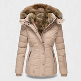 Alba™ | Manteau d'Hiver avec Doublure en Fourrure