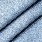 Jeans Evian Délavés à Jambe Droite avec Strass
