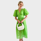 Julia™ | Robe en Dentelle avec Manches Cloches