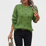 Carolina™ | Pull en tricot à pois
