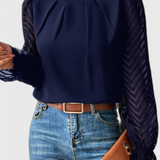 Blouse Longue à Manches Helga Nautique
