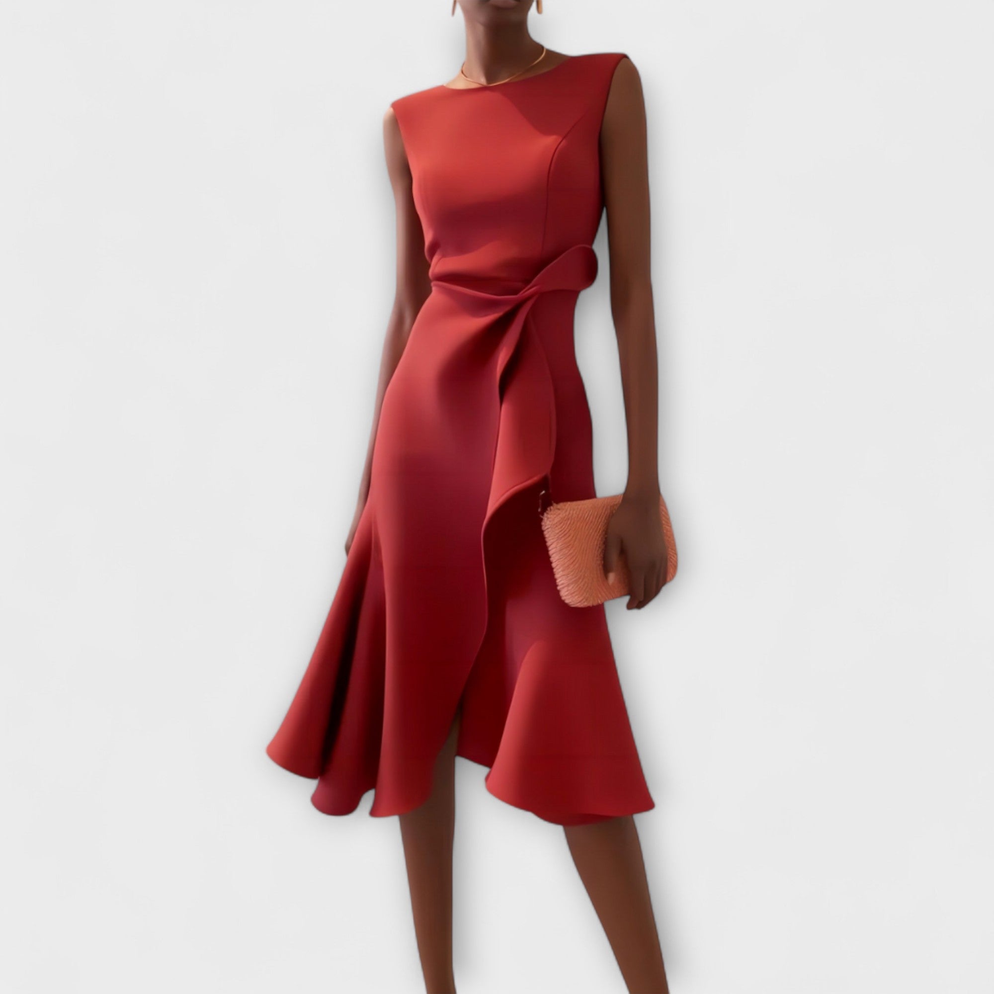 Sofia™ | Robe Midi Plissée
