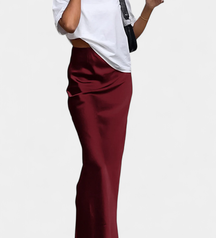 Jupe Maxi Utility Fable au Design Sobre et Style Poli