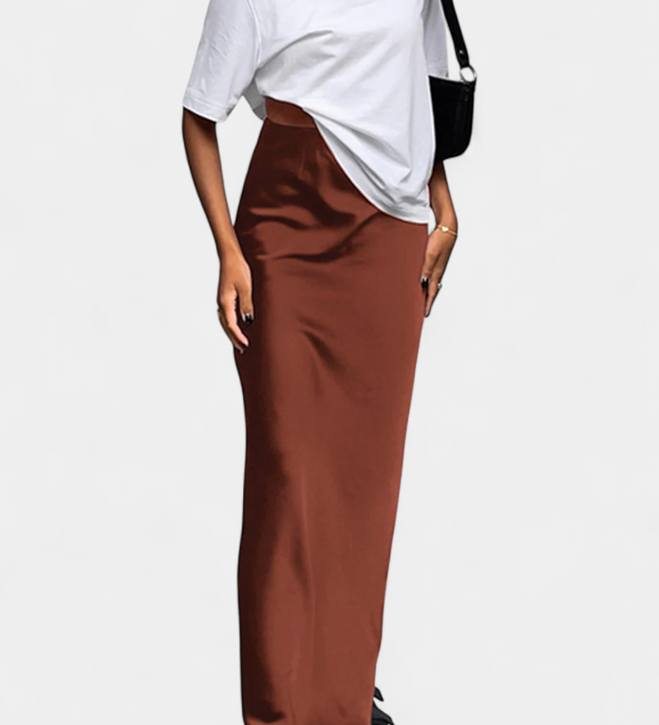 Jupe Maxi Utility Fable au Design Sobre et Style Poli