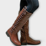 Paula | Bottines en cuir à lacets